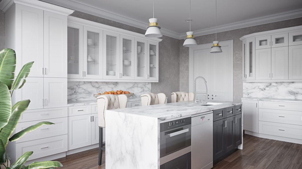 Todays Designer Kitchens Step-Shaker-White-1024x576 Transform Your Kitchen: Achieving an Open Concept Look 