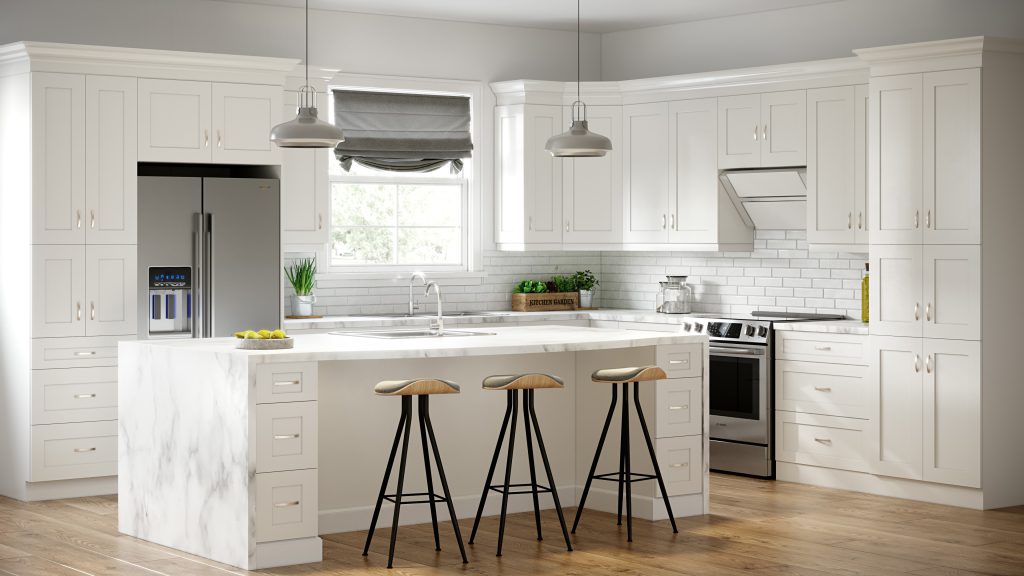 Todays Designer Kitchens White-Shaker-1024x576 Ready To Assemble Cabinets for Kitchen Renovations 