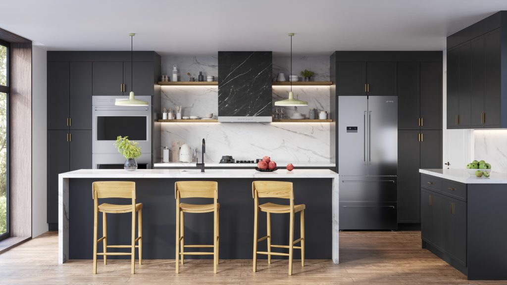 Todays Designer Kitchens BLACK-SHAKER-1024x576 Create a Sleek and Modern Kitchen with These Tips 