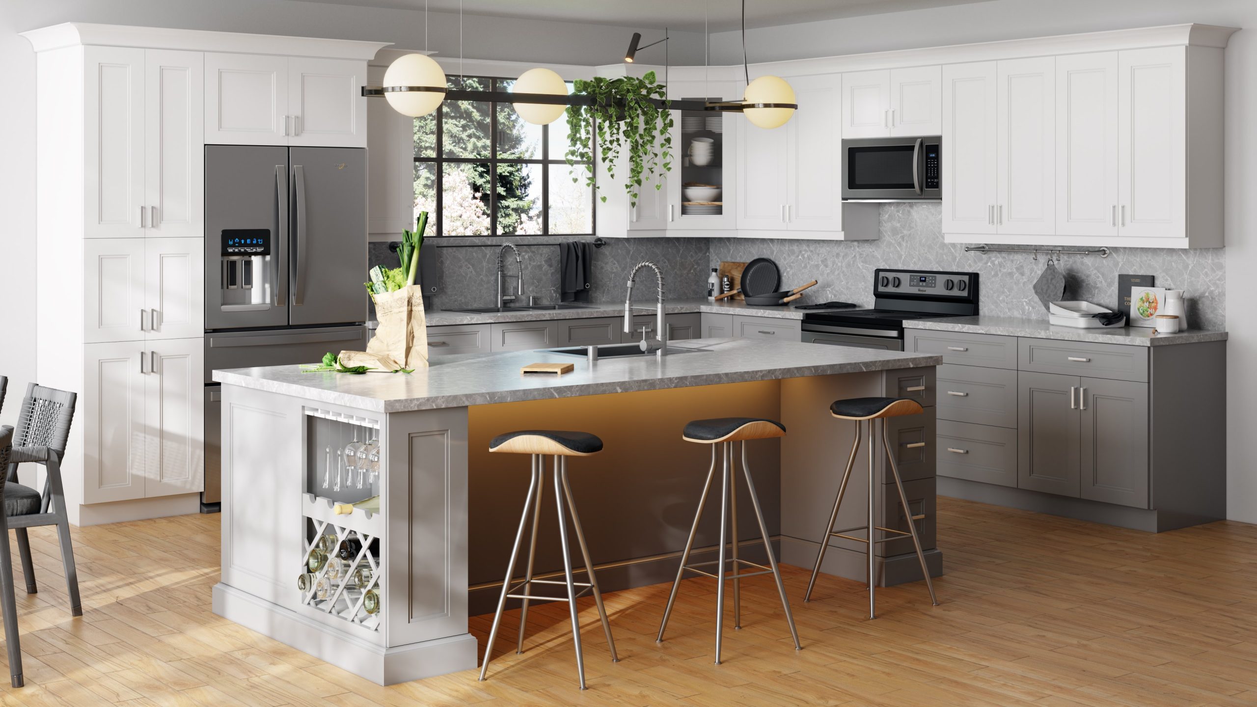 Todays Designer Kitchens Step_Shaker_White-1-scaled Fundamentals Kitchen Cabinets: Timeless Design and Premium Quality for Modern Kitchen Renovations 