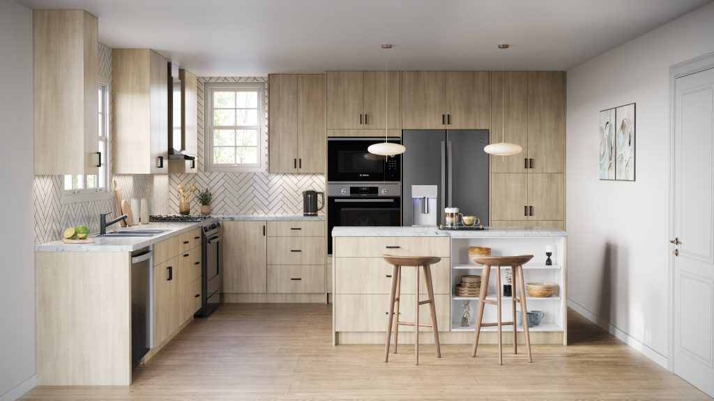 Todays Designer Kitchens WHITE-CAPE-ELM-1024x576 Euroline Ultra Cabinets