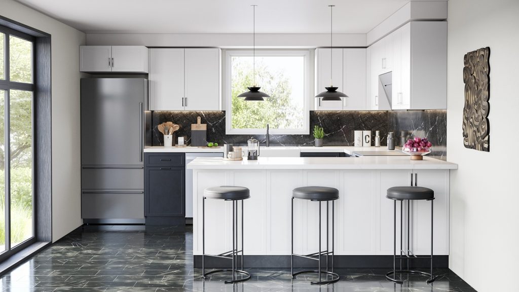 Todays Designer Kitchens narrow-black-shaker-and-narrow-white-shaker-1024x576 Econoline Cabinets 